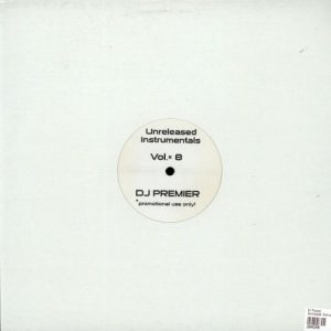 Unreleased Instrumentals, Vol.# 8 album cover