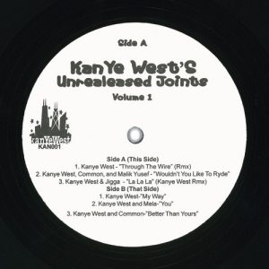 Unreleased Joints, Volume 1 album cover
