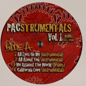 Pacstrumentals, Vol.1 album cover