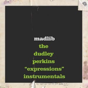 The Dudley Perkins “Expressions” Instrumentals album cover